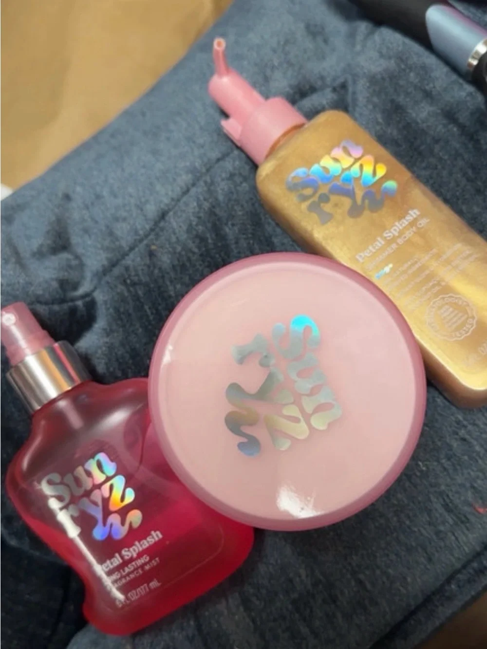 Kids Bath & Body Set — Pink and Gold